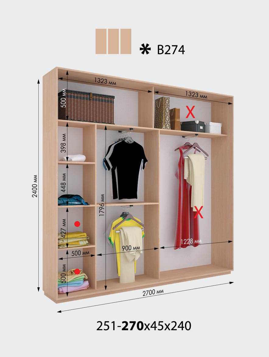 Встроенный шкаф-купе: стильное оформление скрытых систем хранения (90 фото)