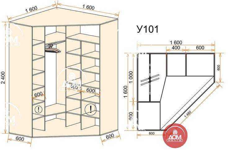 Виды дизайна шкафа-купе: в гостиной, прихожей, спальне и детской