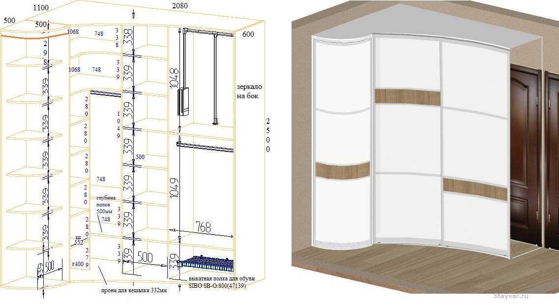 Угловой шкаф в спальню — выбор цвета и размера шкафа. топ-100 фото новинок дизайна мебели в спальню