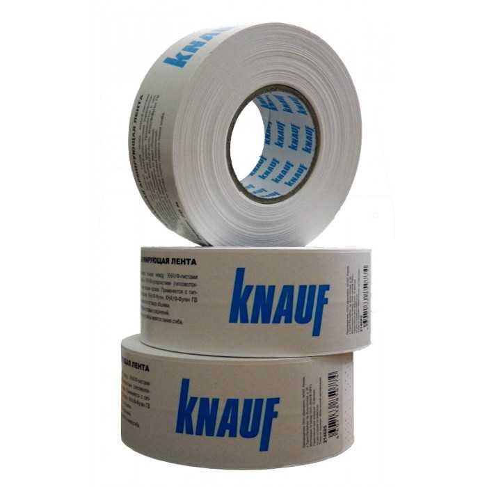 Бумажная лента knauf для швов гипсокартона