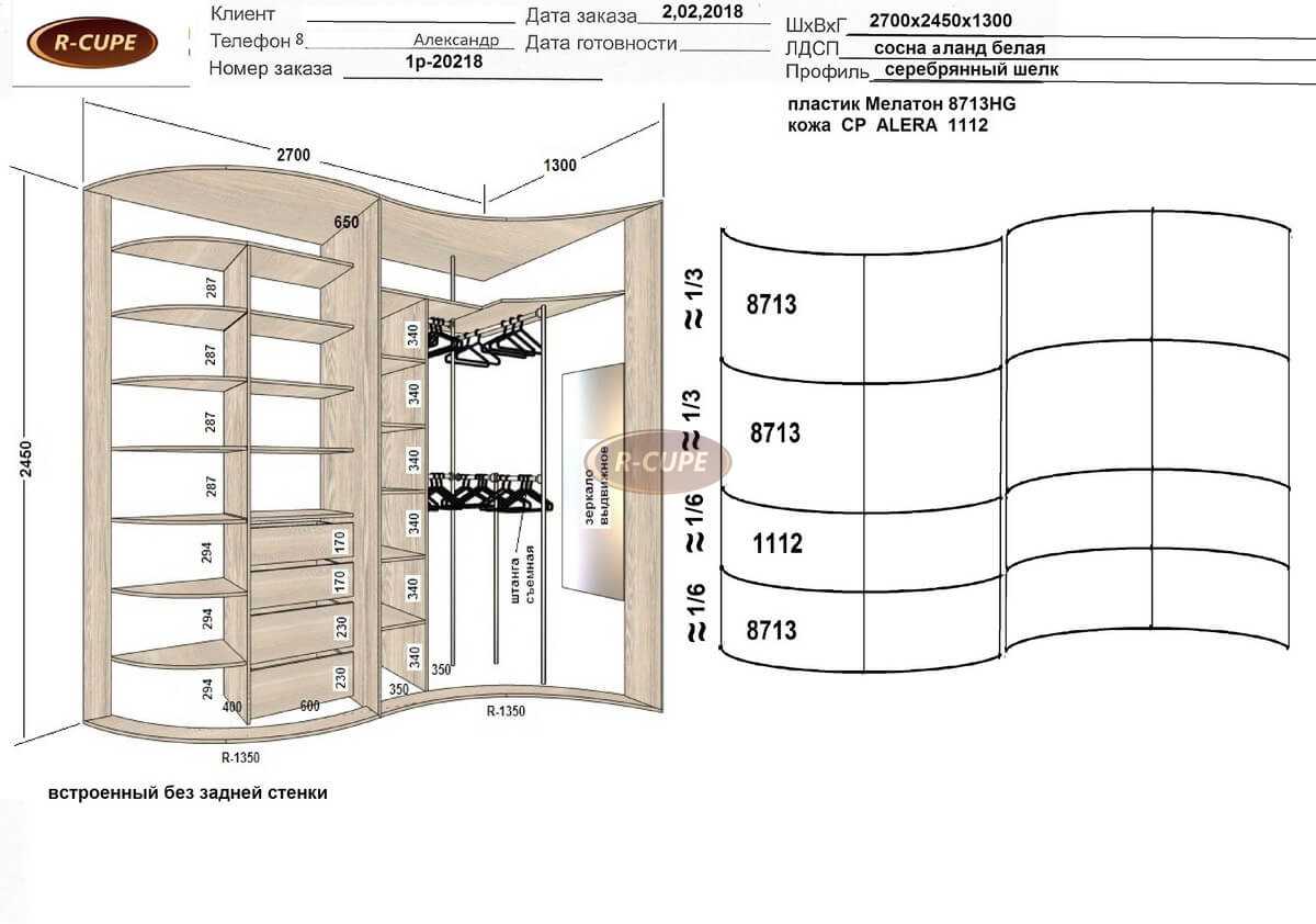 Выбираем удобный и практичный шкаф-купе в гостиную