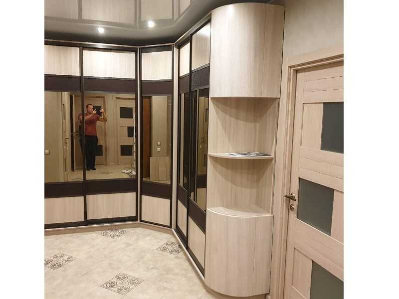 Встроенный шкаф купе в прихожую: современные удобные модели