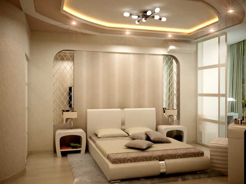 Потолки из гипсокартона (200 фото)