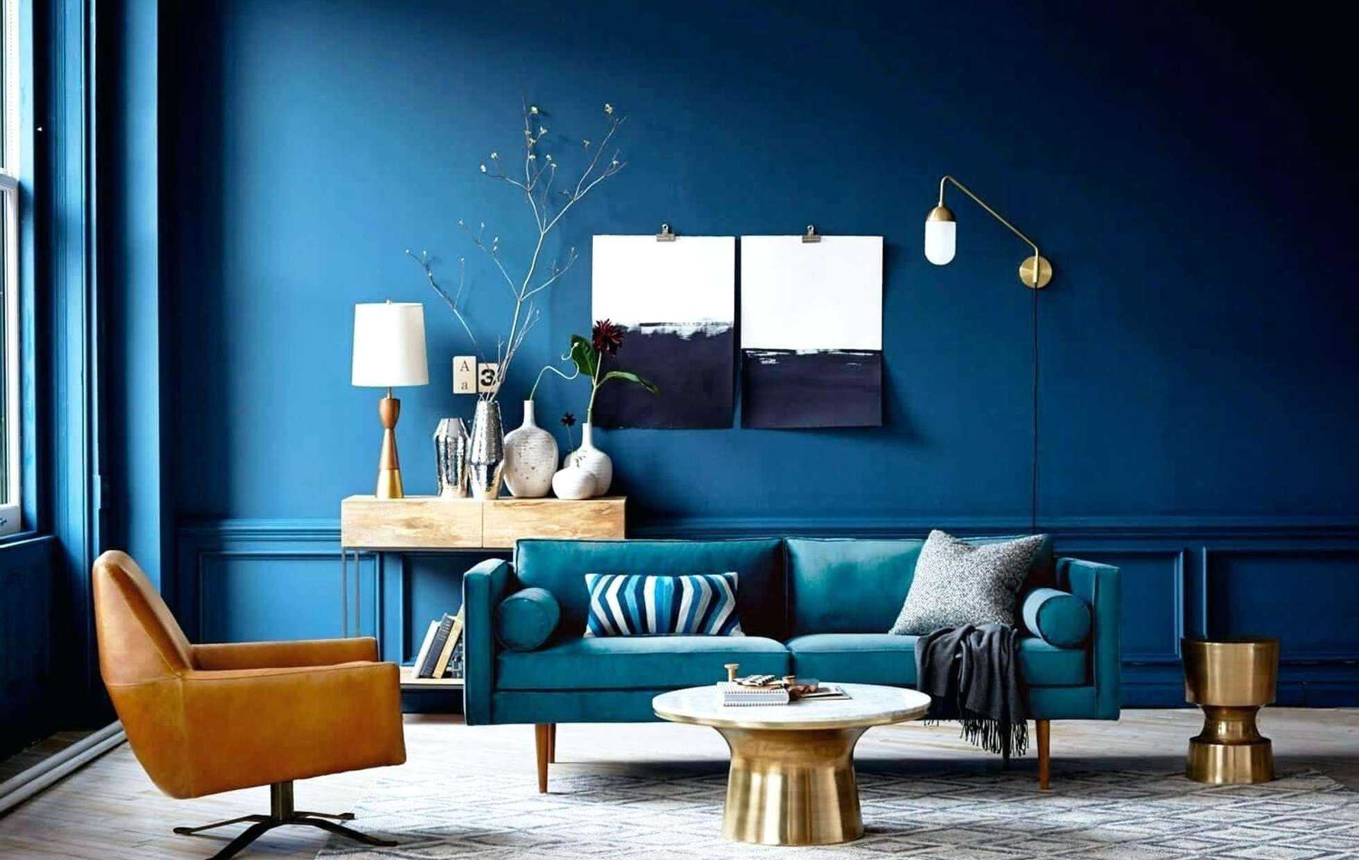 Синий цвет в интерьере | home-ideas.ru