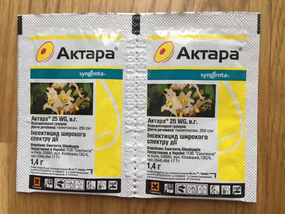 Актара для комнатных растений. как разводить – инструкция