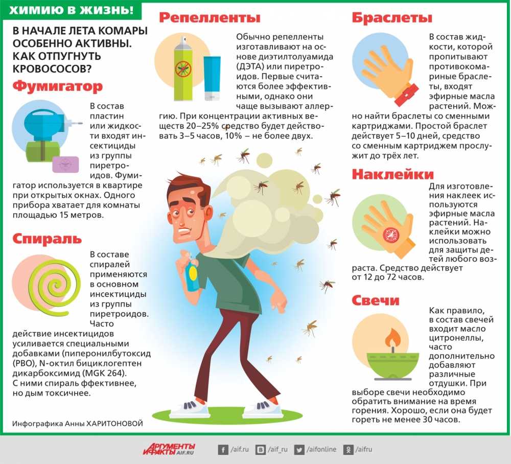 Средство от комаров в домашних условиях, профессиональное, или народное?
