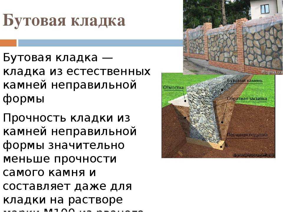 Бутовый камень — описание, характеристики, применение и особенности